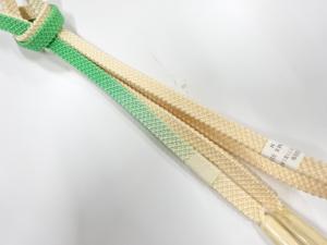 未使用品　正絹　手組帯締め